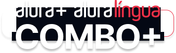 O combo+ mais é ajunção do alura+ e o alura lingua